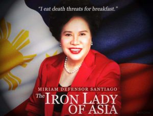Miriam Santiago - The Iron Lady of Asia