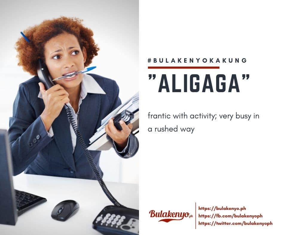 Bulakenyo vocabularies - Aligaga