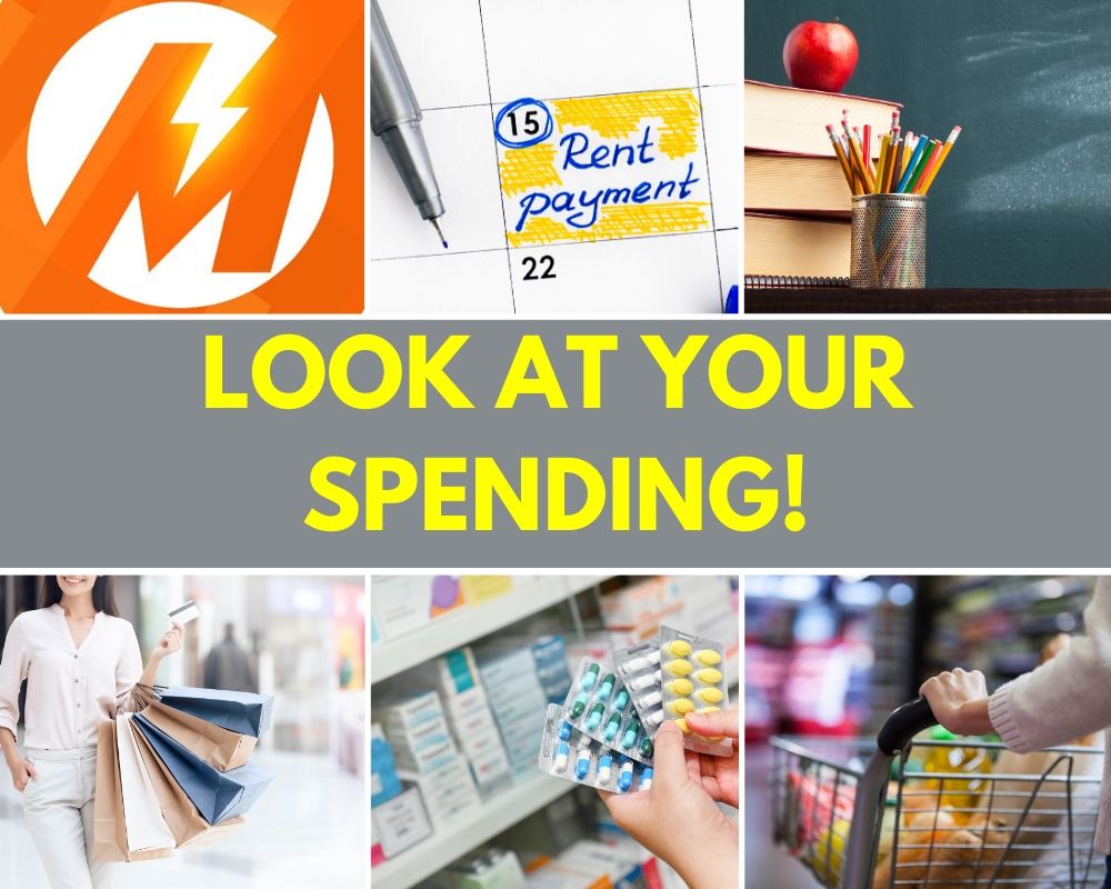 TOP 5 PINOY SAVINGS CHALLENGE 2 Look at your spending first before starting a savings plan.