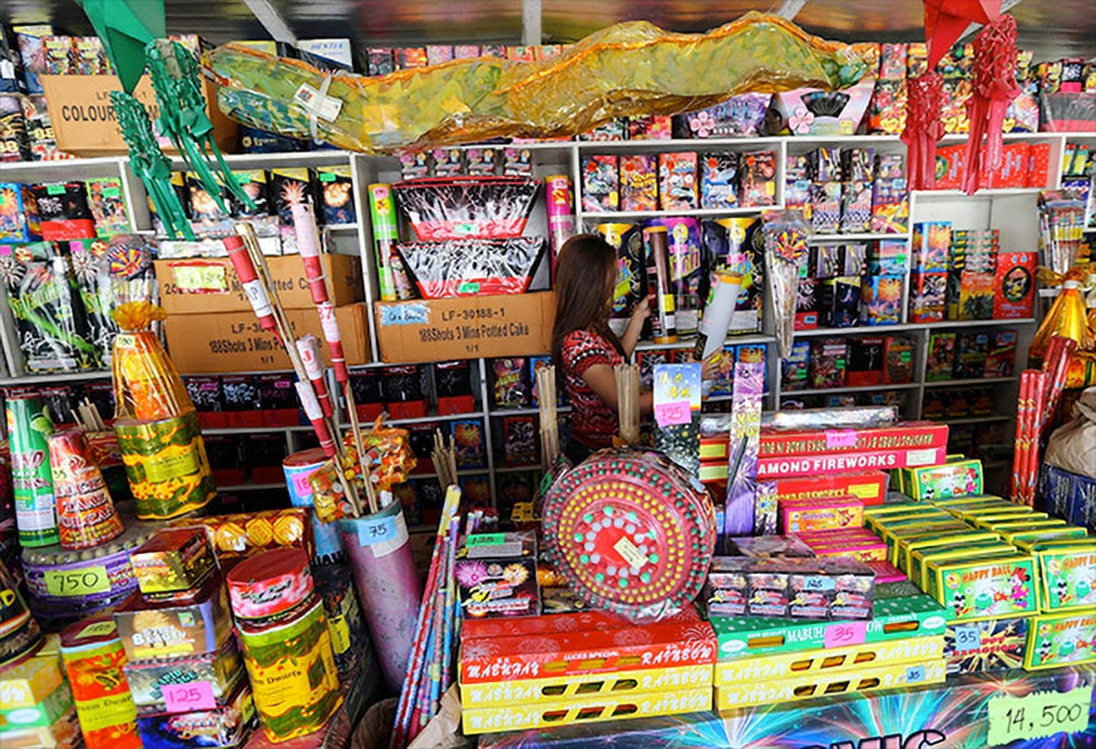 Bocaue is famous for fireworks and firecrackers industry