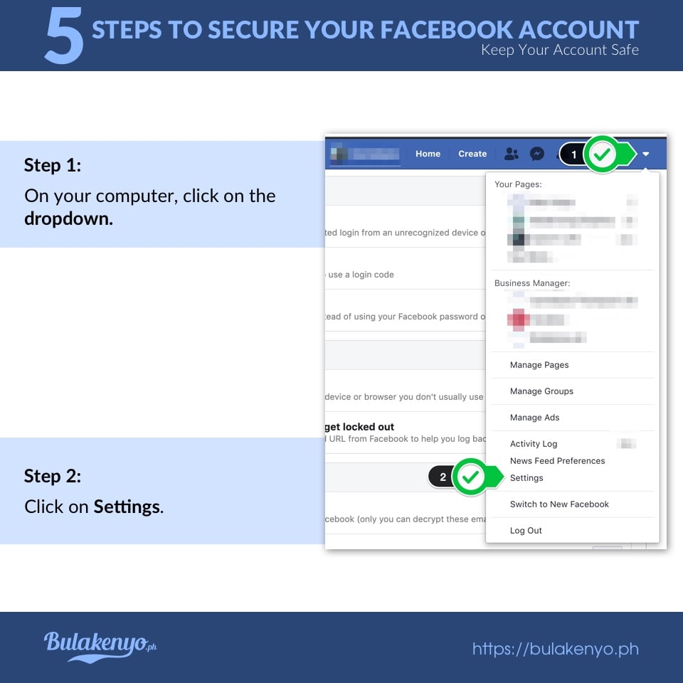 Secure your Facebook Account