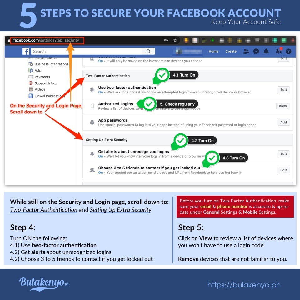 5 Steps To Secure Your Facebook Account 4