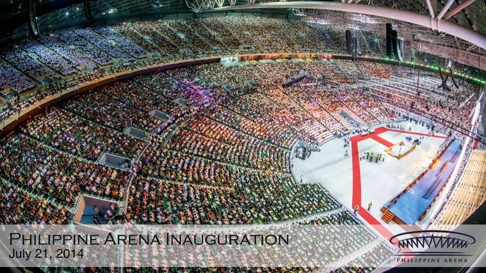 Philippine Arena Inauguration